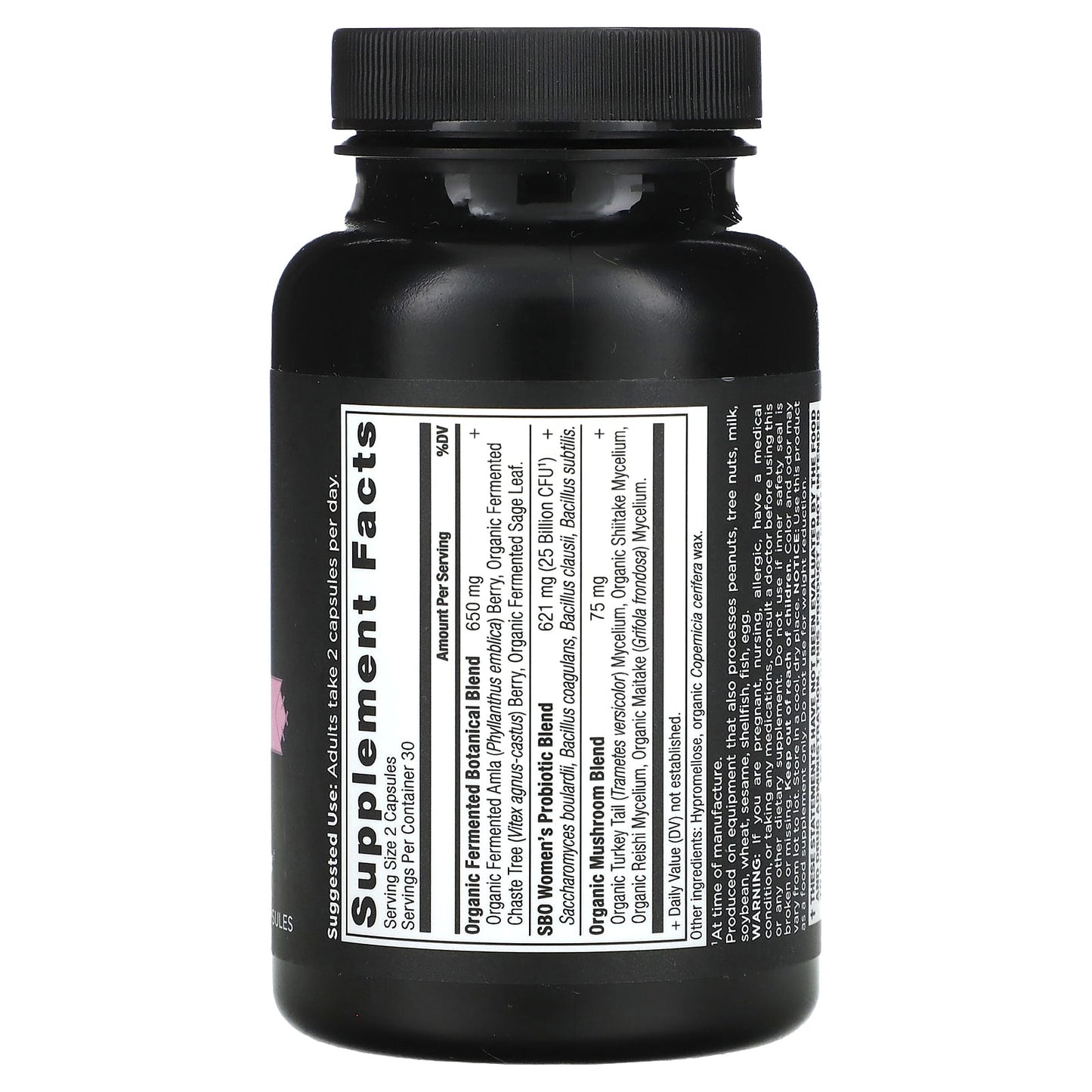 Ancient Nutrition Women's SBO Probiotics for Gut Health, 60 Capsules - Image 2