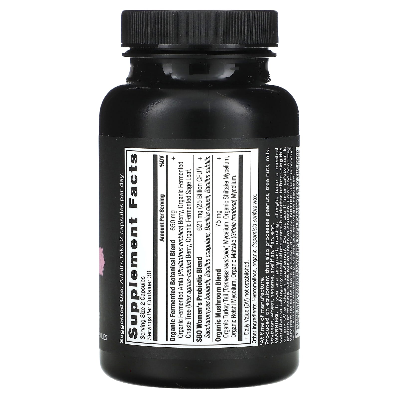 Ancient Nutrition Women's SBO Probiotics for Gut Health, 60 Capsules - Image 2