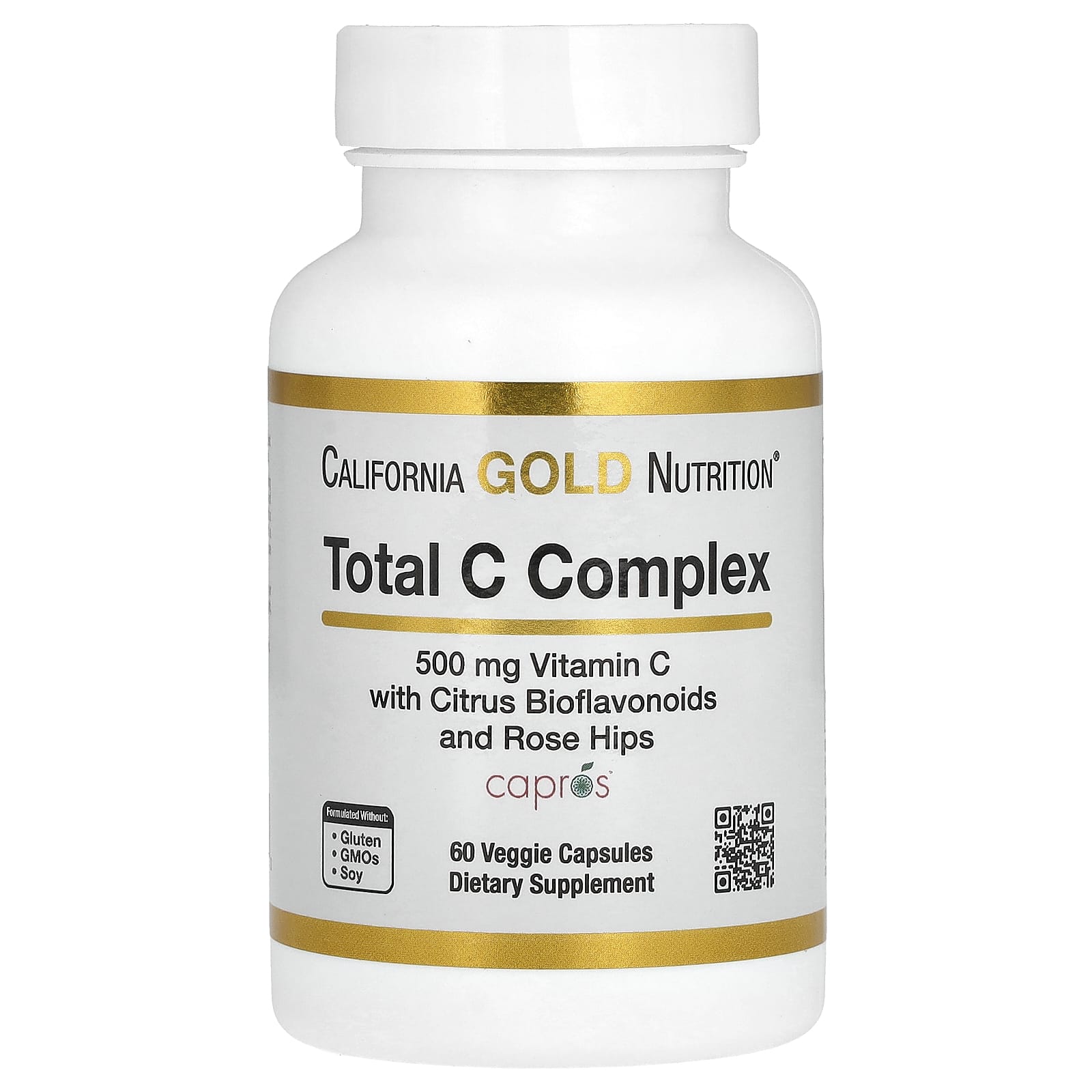 Boost Immunity with California Gold Nutrition Total C Complex - Image 1