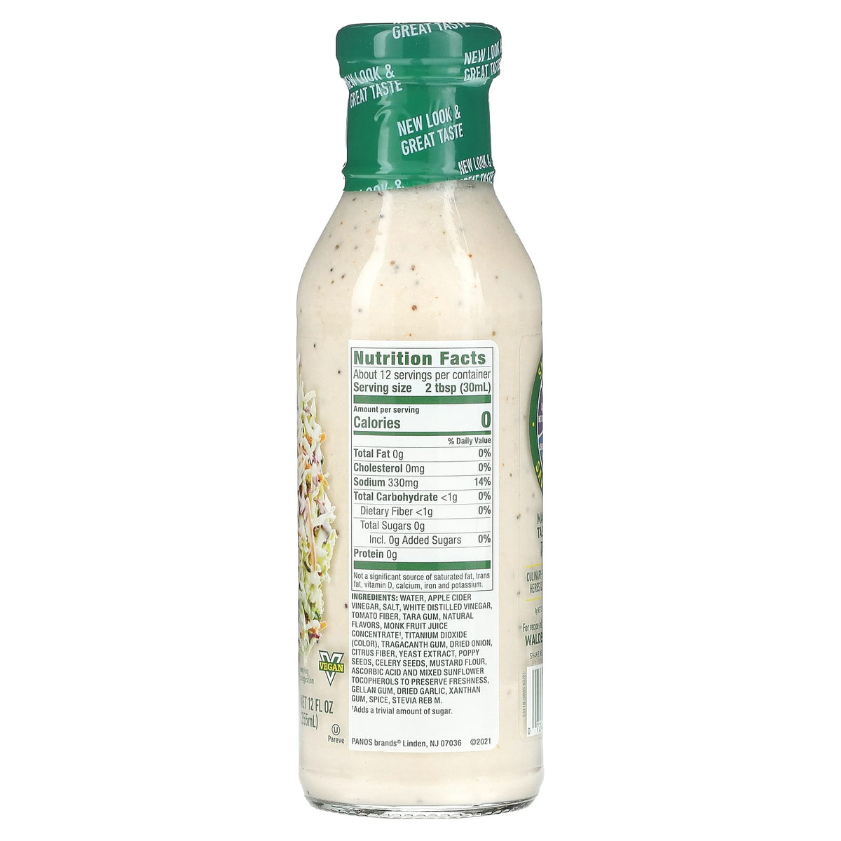 Walden Farms, Coleslaw Dressing, 12 fl oz (355 ml) - Image 2