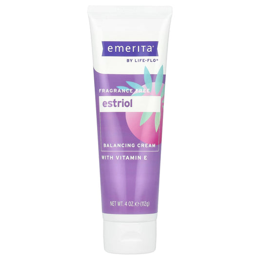 Emerita Balancing Cream with Vitamin E, 4 oz, Fragrance-Free | Hormone Balance - Image 1