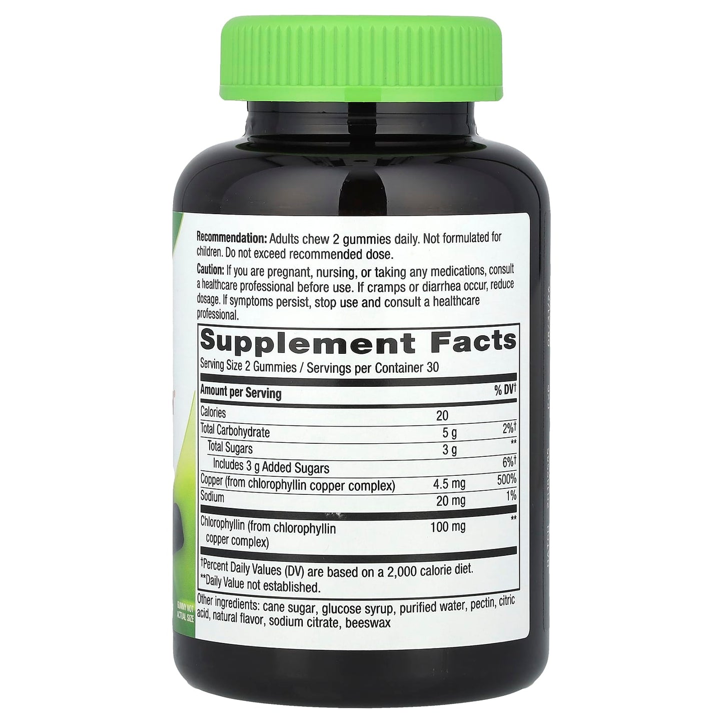 Nature's Way, Chlorofresh® Gummy, Orchard Fruit, 60 Gummies (50 mg per Gummy) - Image 2