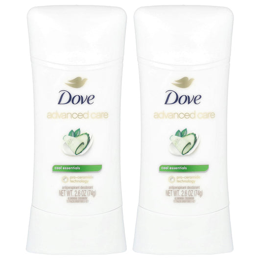 Dove Advanced Care Anti-Perspirant Deodorant 2.6 oz, 2 Pack, Soft Skin Protection - Image 1