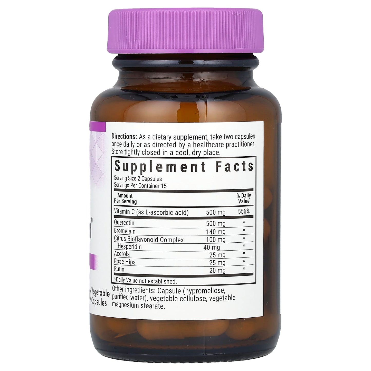 Bluebonnet Super Quercetin for Immune Health - 30 Capsules - Image 2