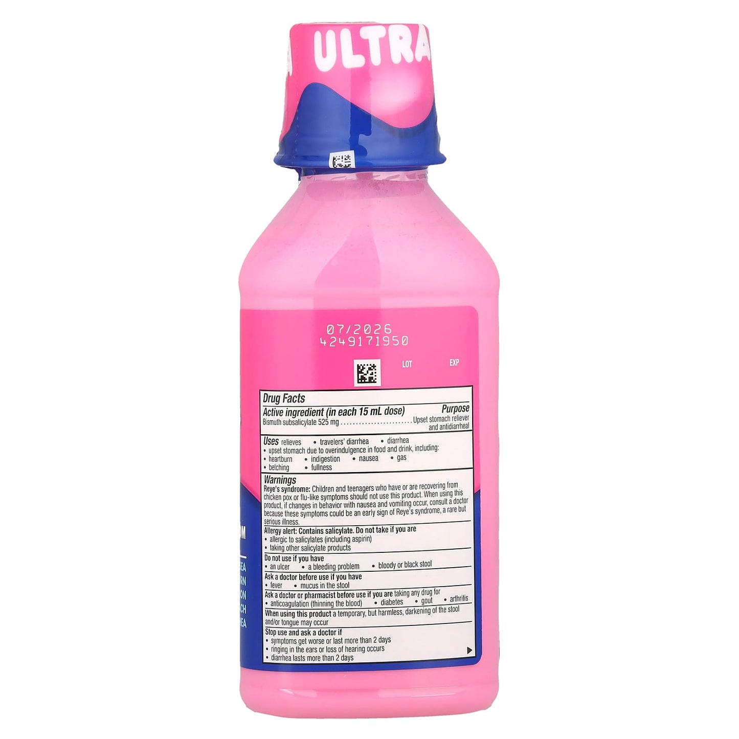 Pepto Bismol® Ultra, 12 fl oz (354 ml) - Image 2