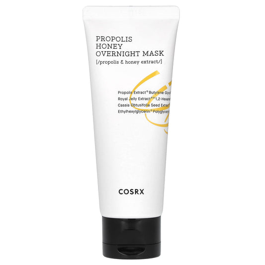 CosRx Propolis Honey Overnight Face Mask for Glowing Skin, 2.02 fl oz - Image 1