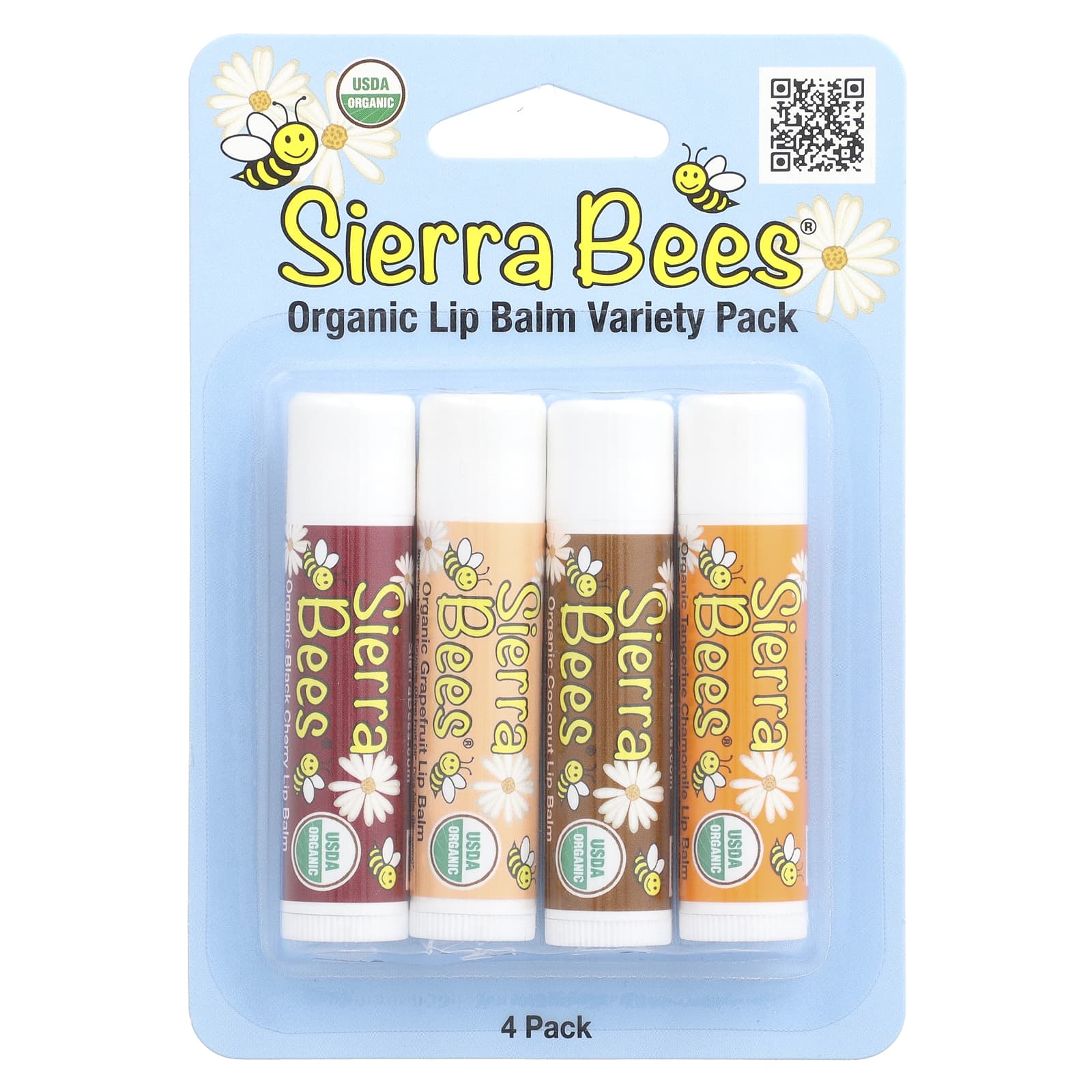 Organic Lip Balm Variety Pack by Sierra Bees - Image 2