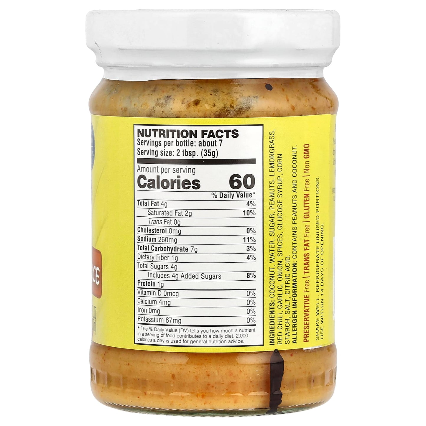 Authentic Thai Satay Sauce by A Taste of Thai - 7 oz - Image 2
