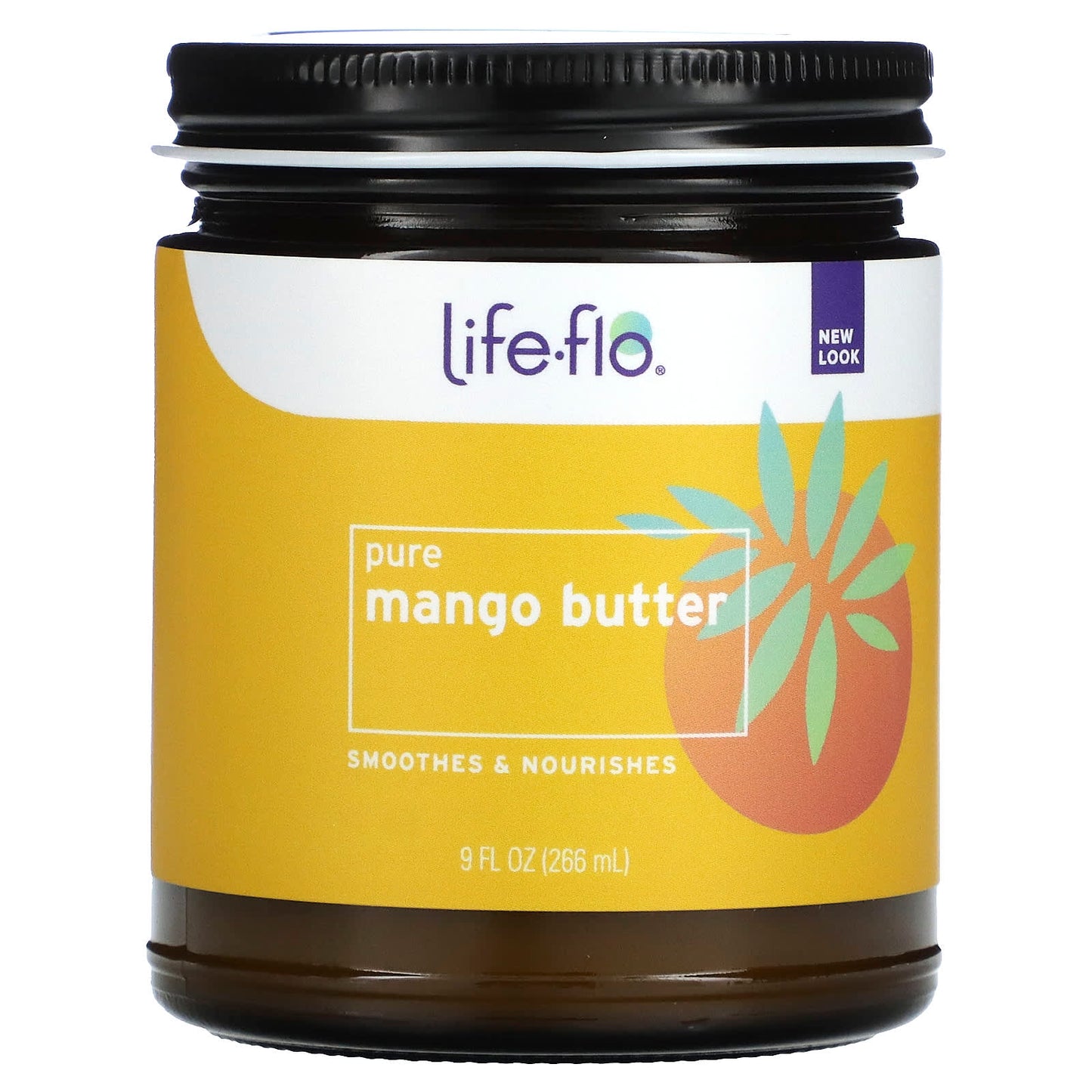 Life-flo, Pure Mango Butter, 9 fl oz (266 ml) - Image 1
