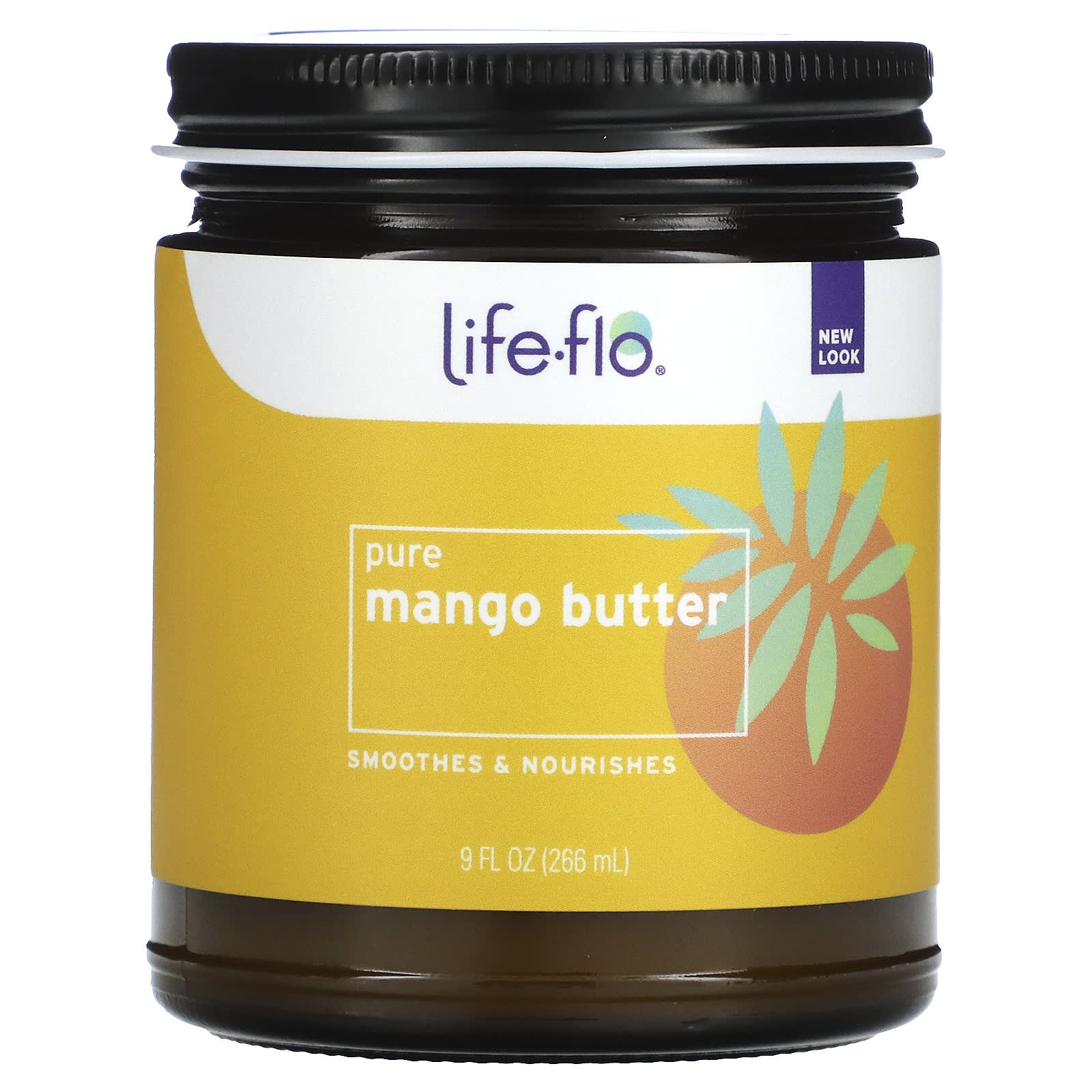 Life-flo, Pure Mango Butter, 9 fl oz (266 ml) - Image 1