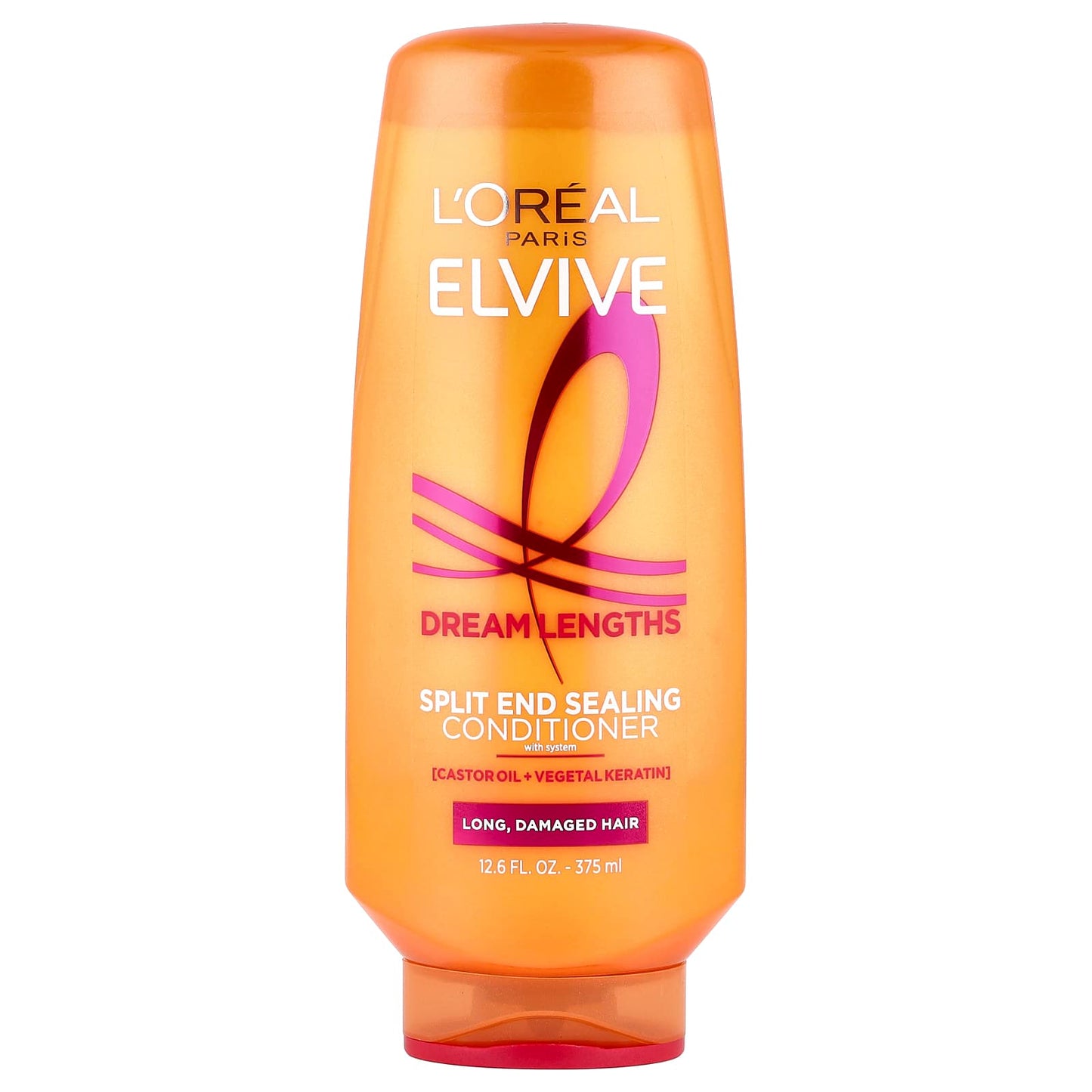 L'Oréal, Elvive, Dream Lengths, Split End Sealing Conditioner, Long, Damaged Hair , 12.6 fl oz (375 ml) - Image 1