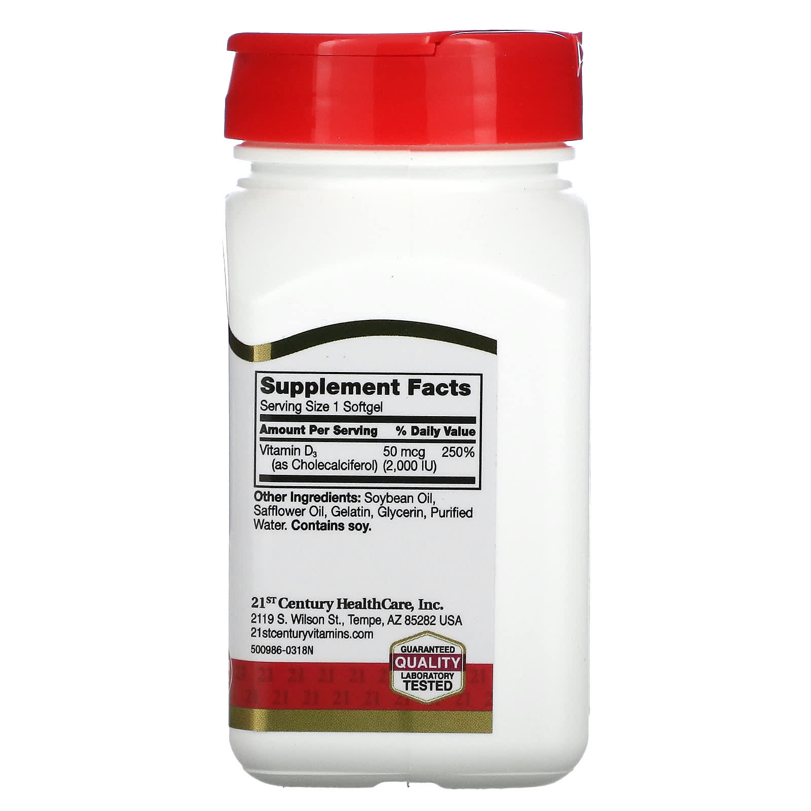 Vitamin D3 Supplement for Strong Bones & Immune Support - Image 2