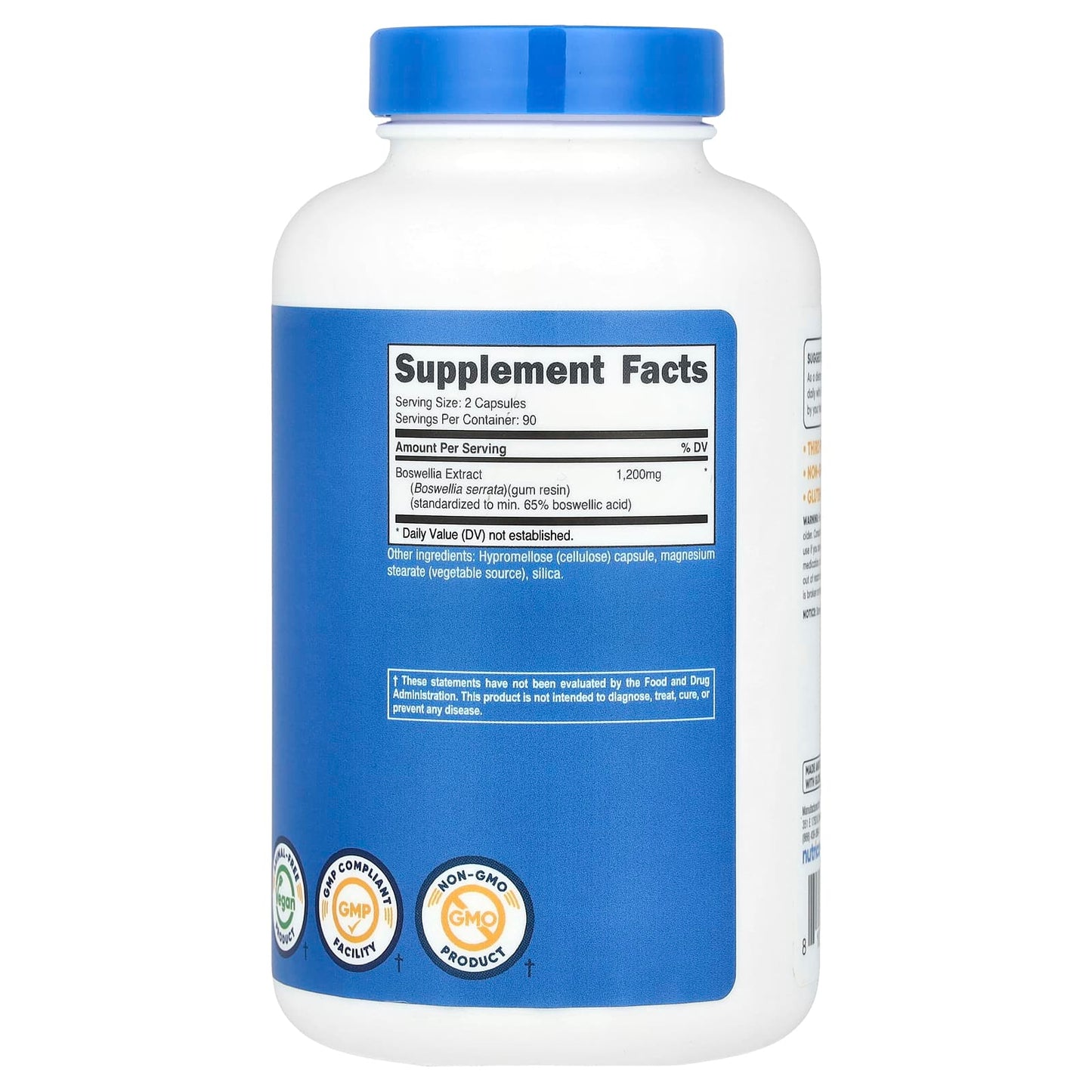 Nutricost, Boswellia Extract, 180 Capsules (600 mg per Capsule) - Image 2