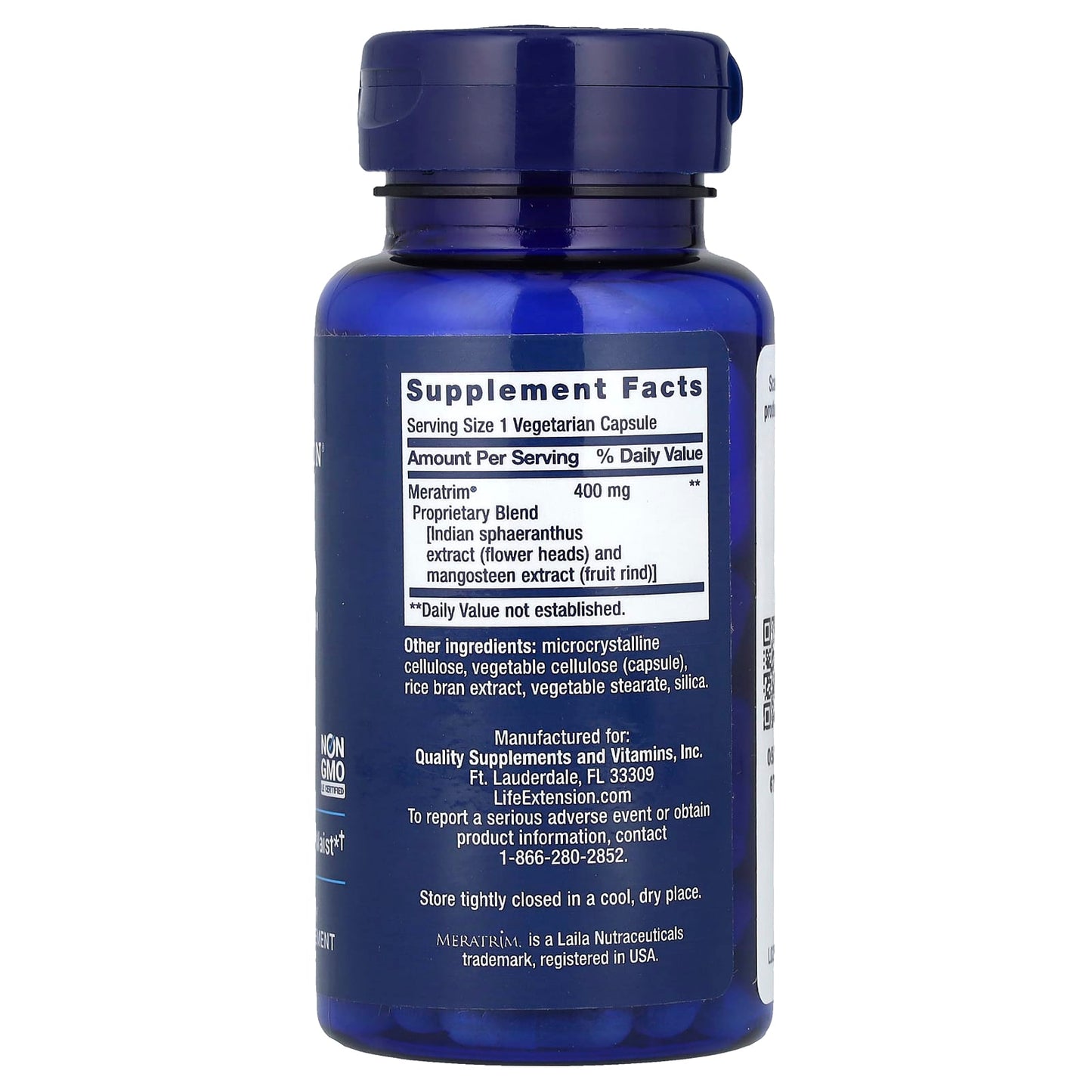 Life Extension, Waistline Control™, 60 Vegetarian Capsules - Image 2