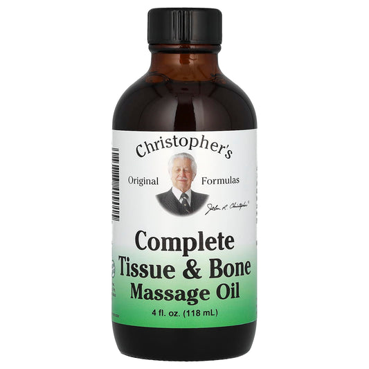 Complete Tissue & Bone Massage Oil by Christopher's Original Formulas - 4 fl oz - Image 1