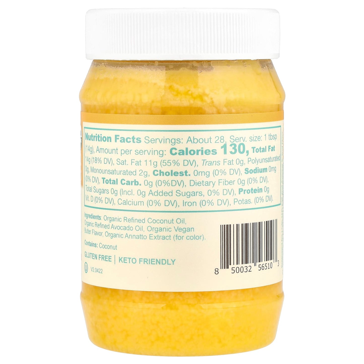 Livlo, Organic Vegan GHEE, 14 oz (392 g) - Image 2