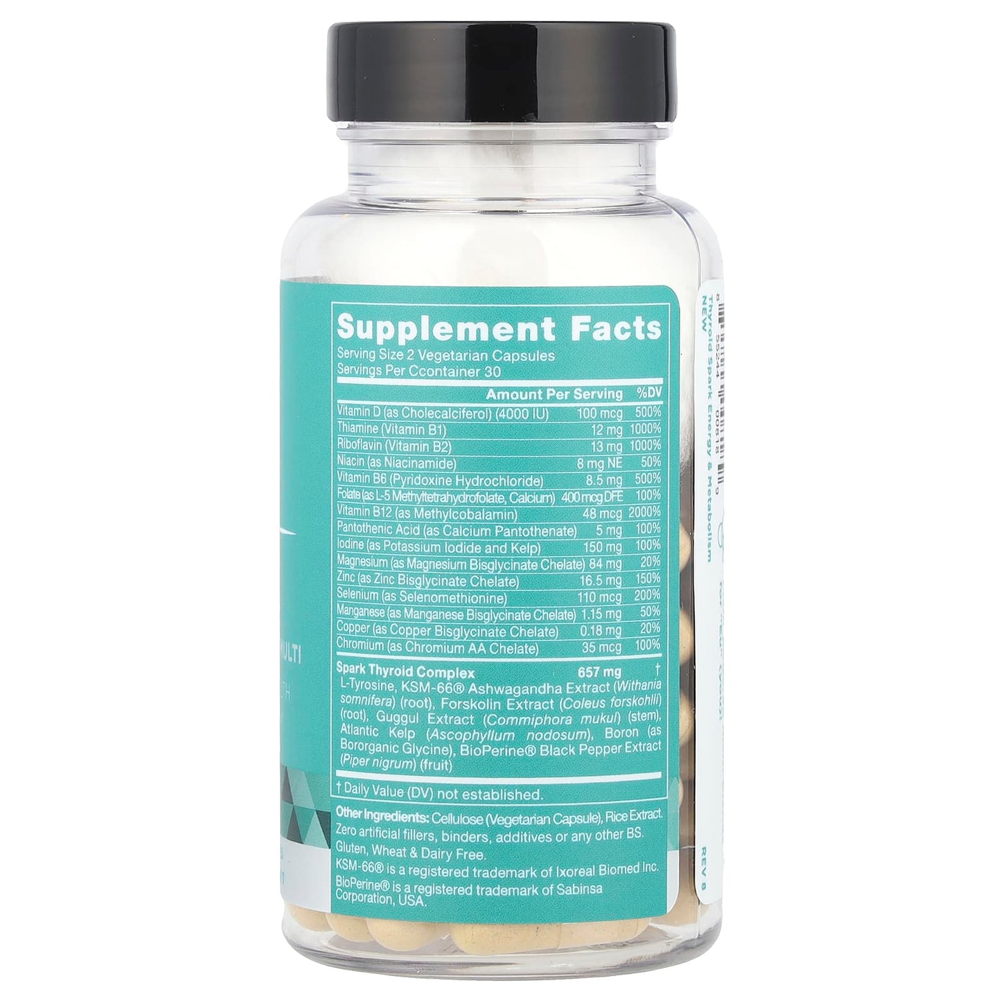 Thyroid Balance & Energy Metabolism Support - 60 Capsules - Image 2