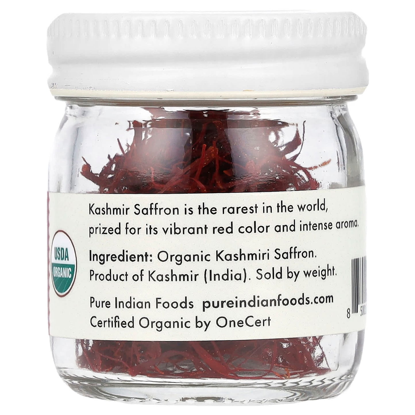 Pure Indian Foods, Organic Kashmiri Saffron, 2 g - Image 2