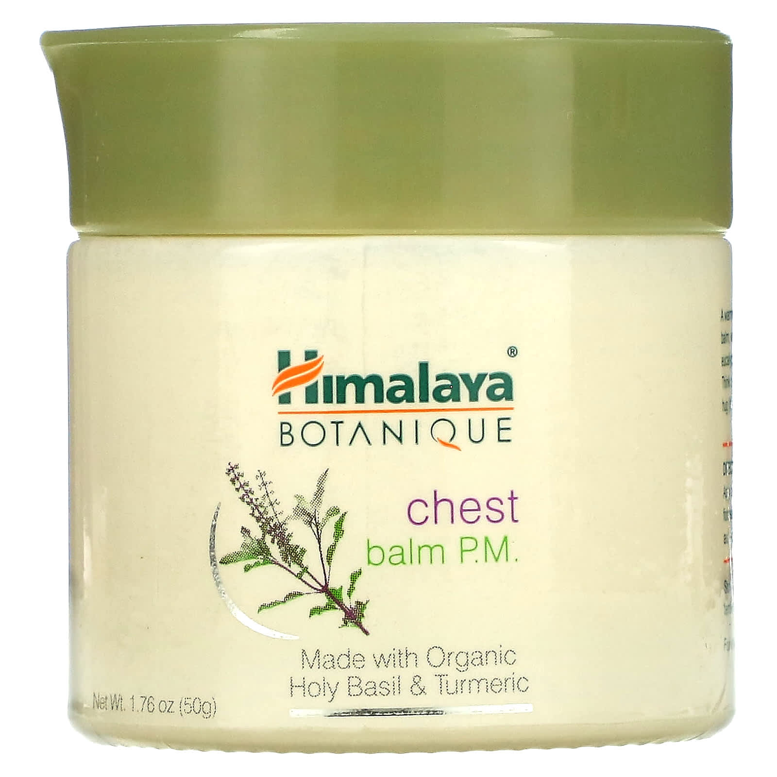 Himalaya Botanique Chest Balm for Soothing Relief, 50g - Image 1