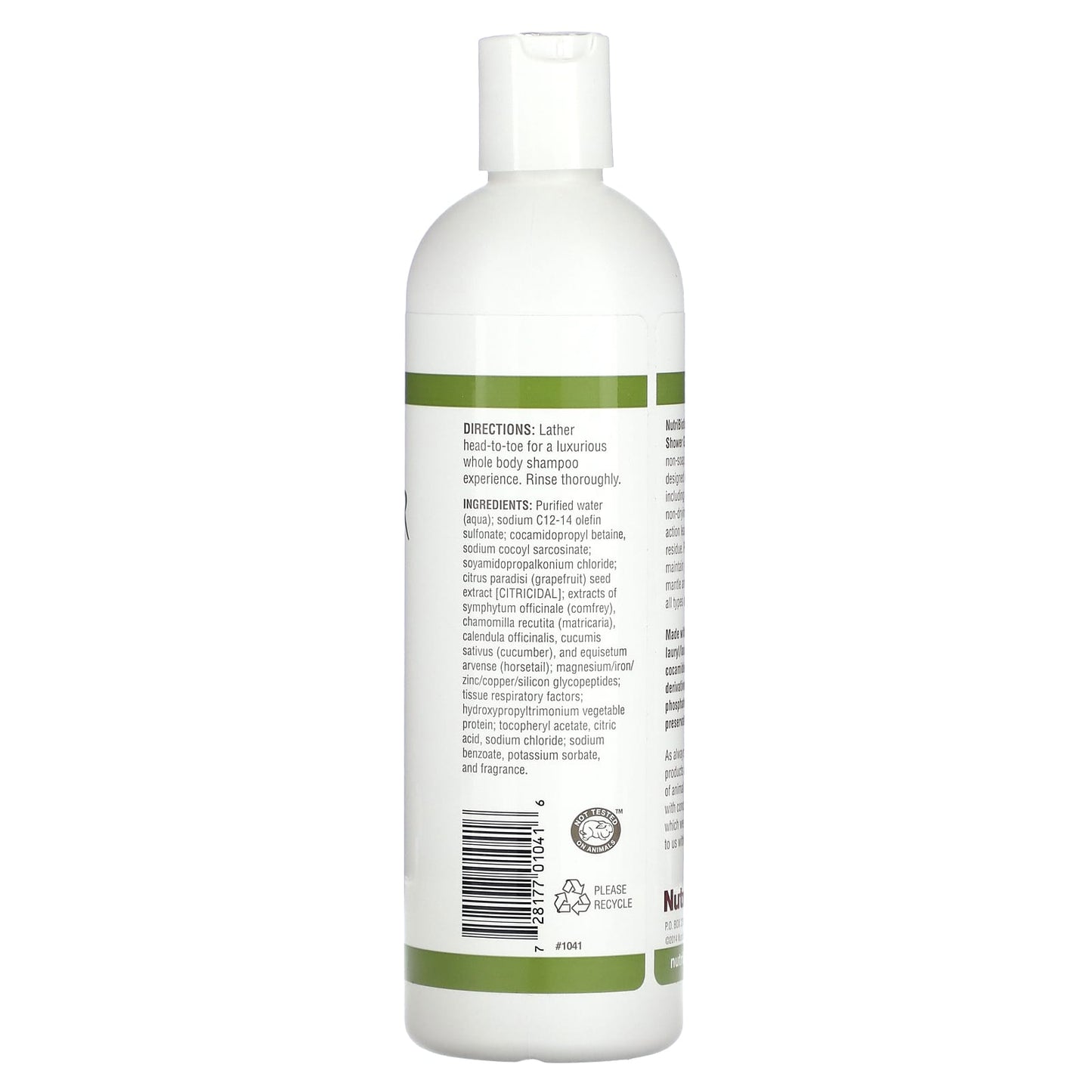 NutriBiotic, Super Shower Gel, Non-Soap, Vanilla Chai, 12 fl oz (355 ml) - Image 2