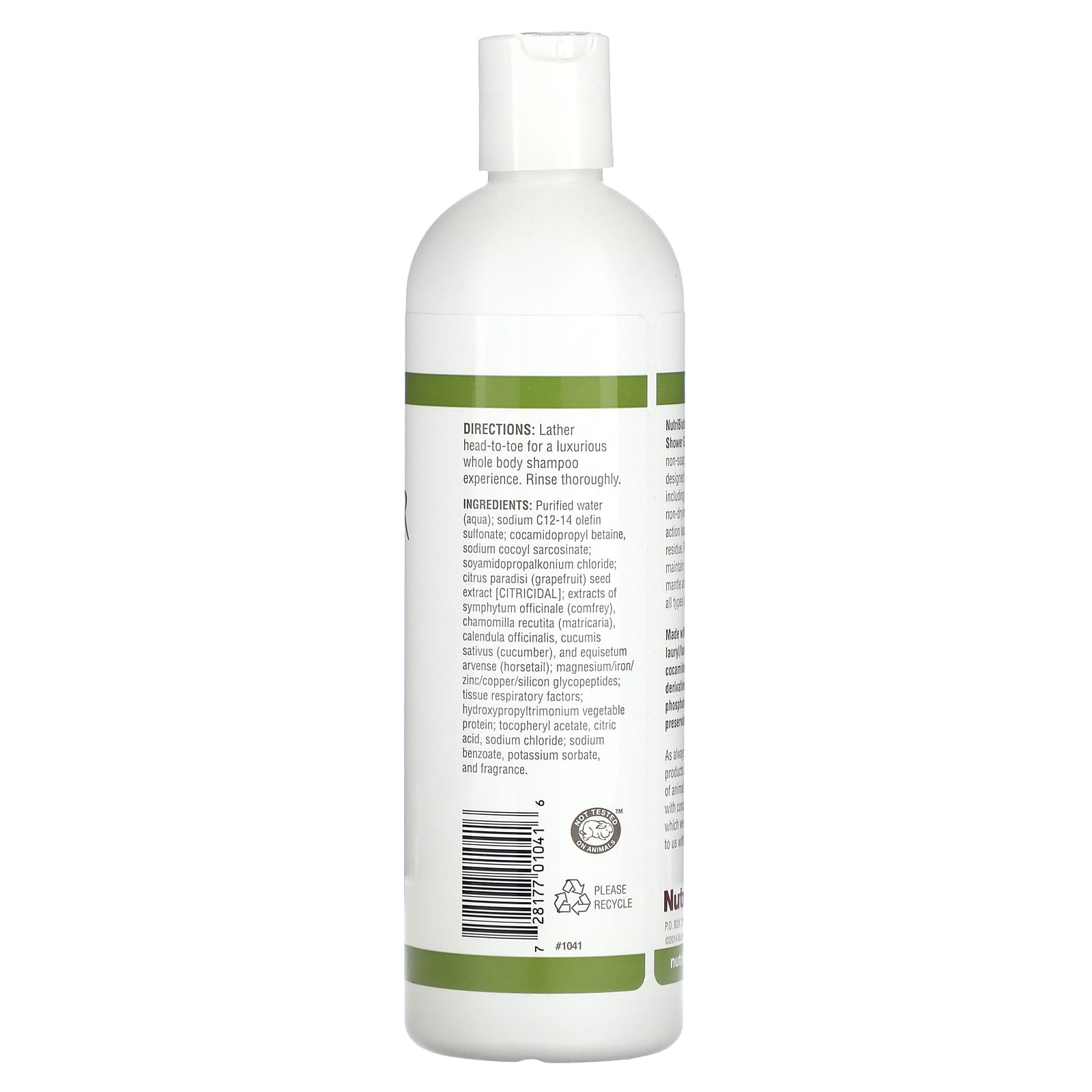 NutriBiotic, Super Shower Gel, Non-Soap, Vanilla Chai, 12 fl oz (355 ml) - Image 2