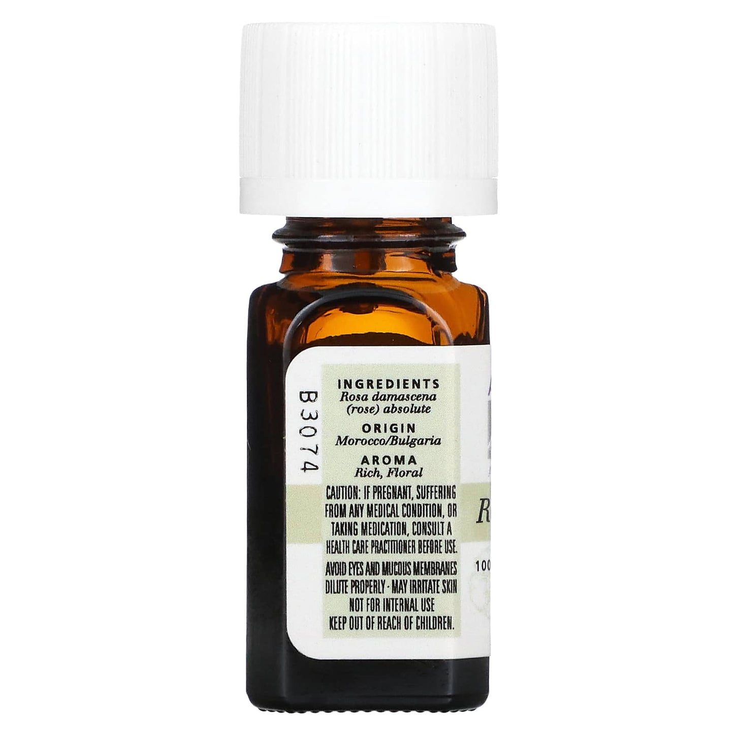 Aura Cacia Rose Absolute Essential Oil 100% Pure 3.7ml - Image 2