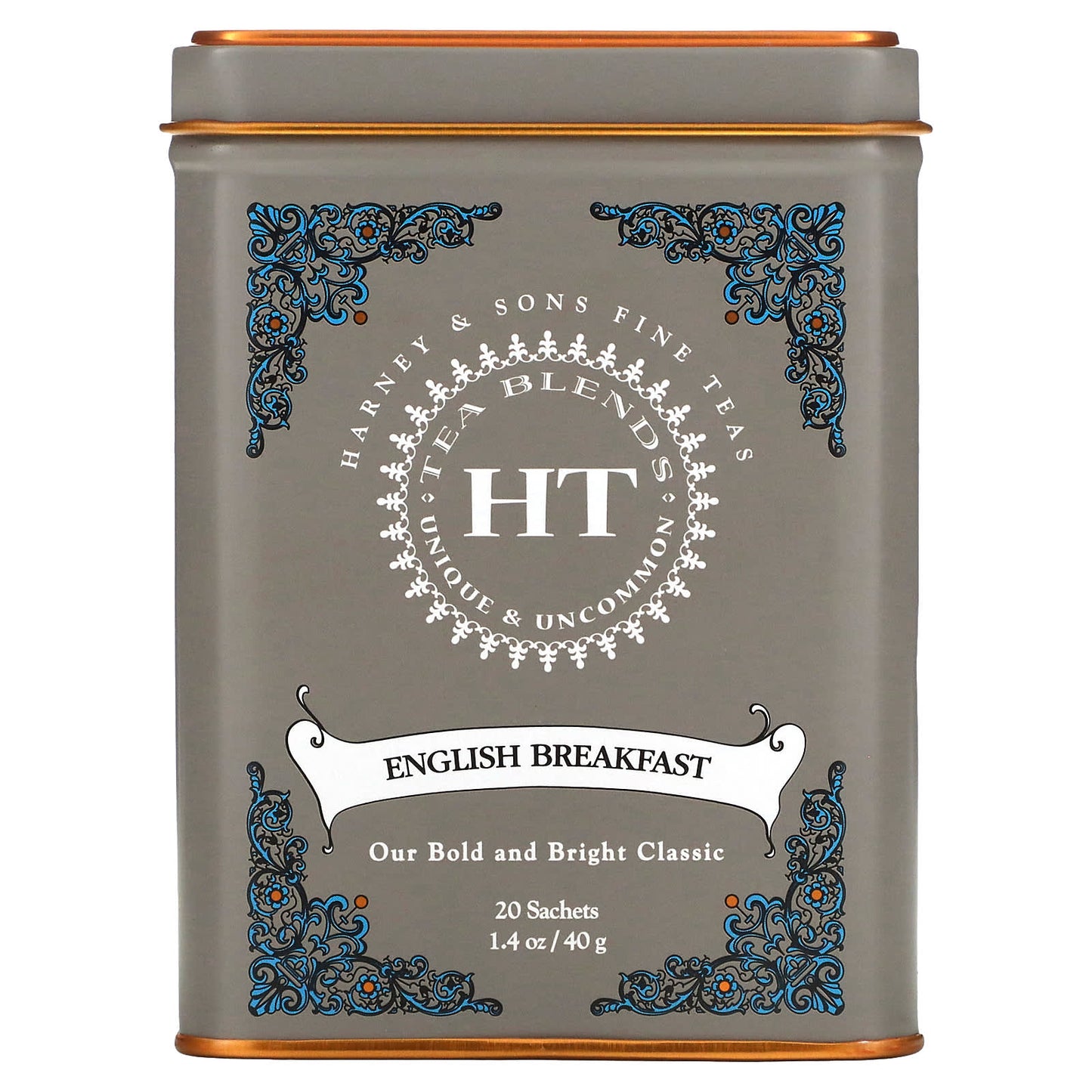 Harney & Sons English Breakfast Tea, Unique Black Tea Blend - Image 1