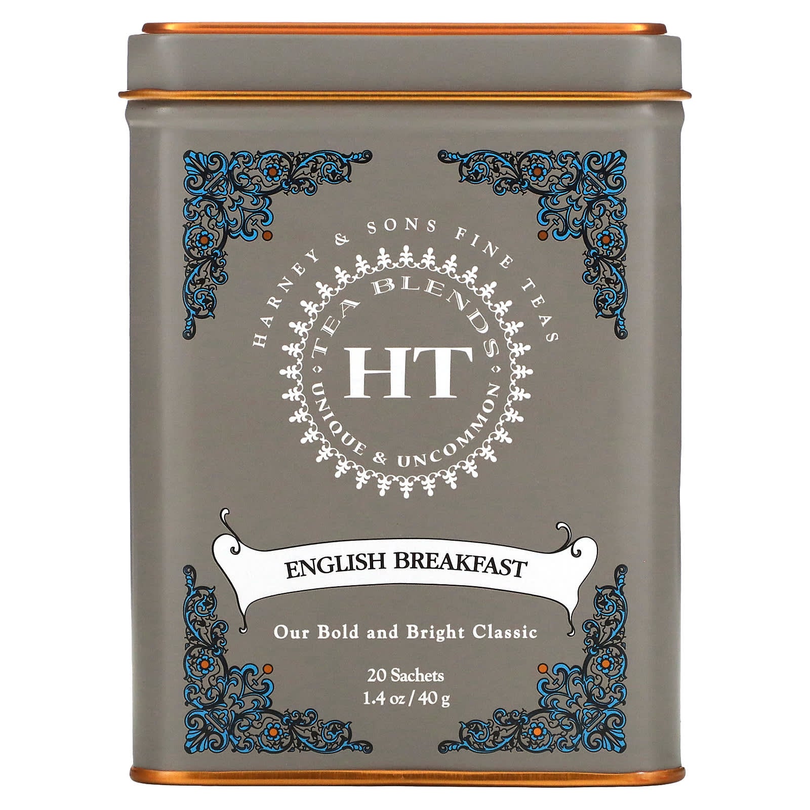 Harney & Sons English Breakfast Tea, Unique Black Tea Blend - Image 1