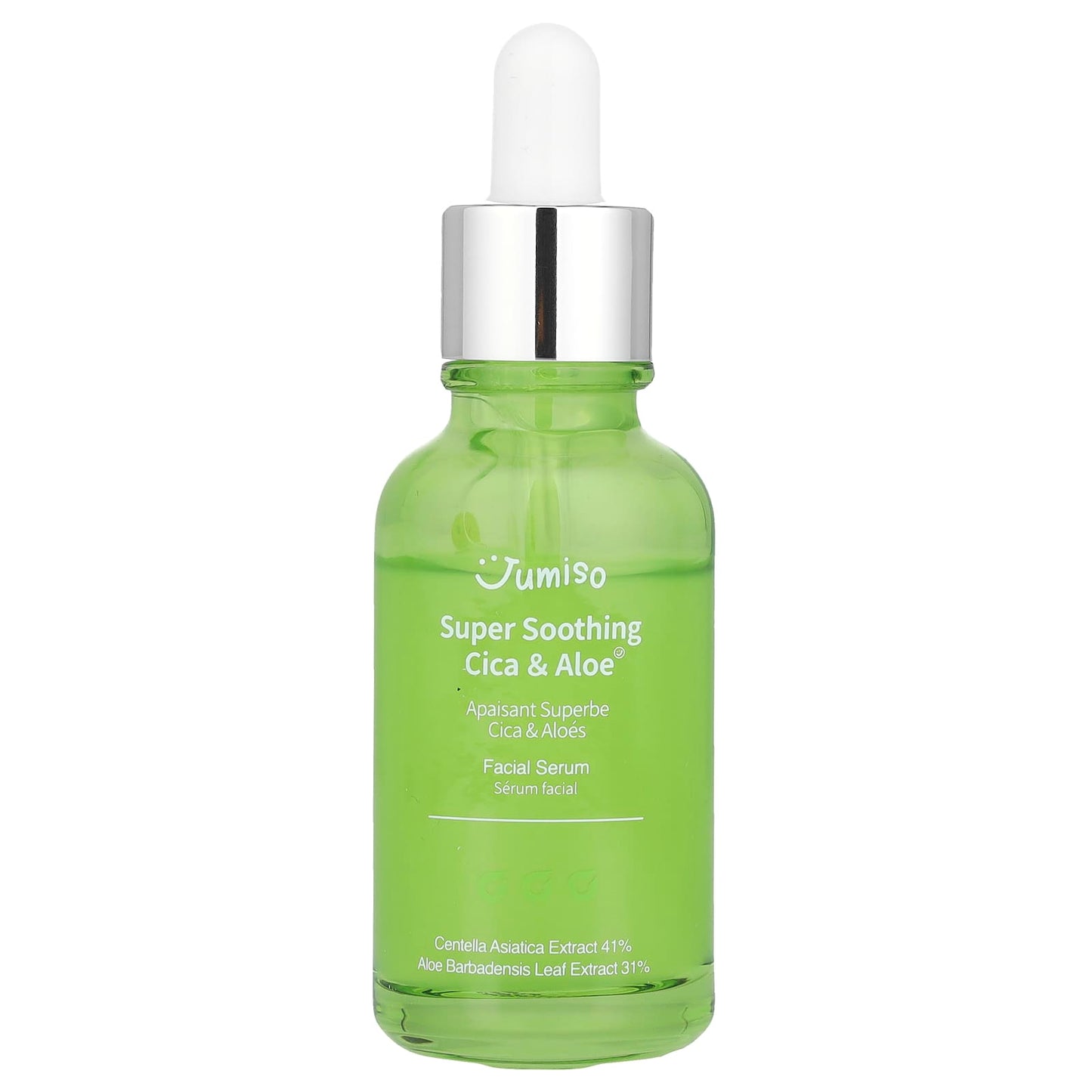 Jumiso Super Soothing Cica & Aloe Facial Serum, 1.01 fl oz | Soothe Irritated Skin - Image 1