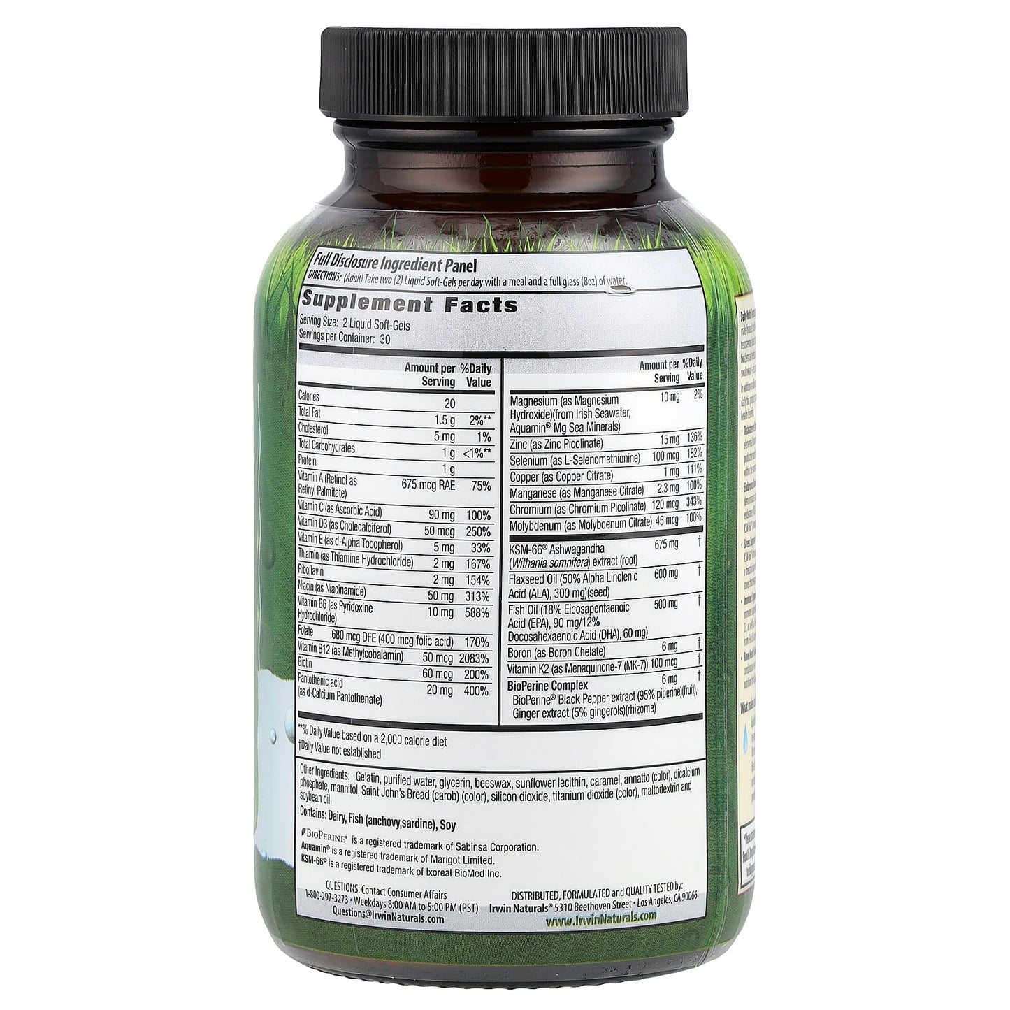 Boost Testosterone & Energy with Irwin Naturals Daily-Multi Testosterone Up - Image 2