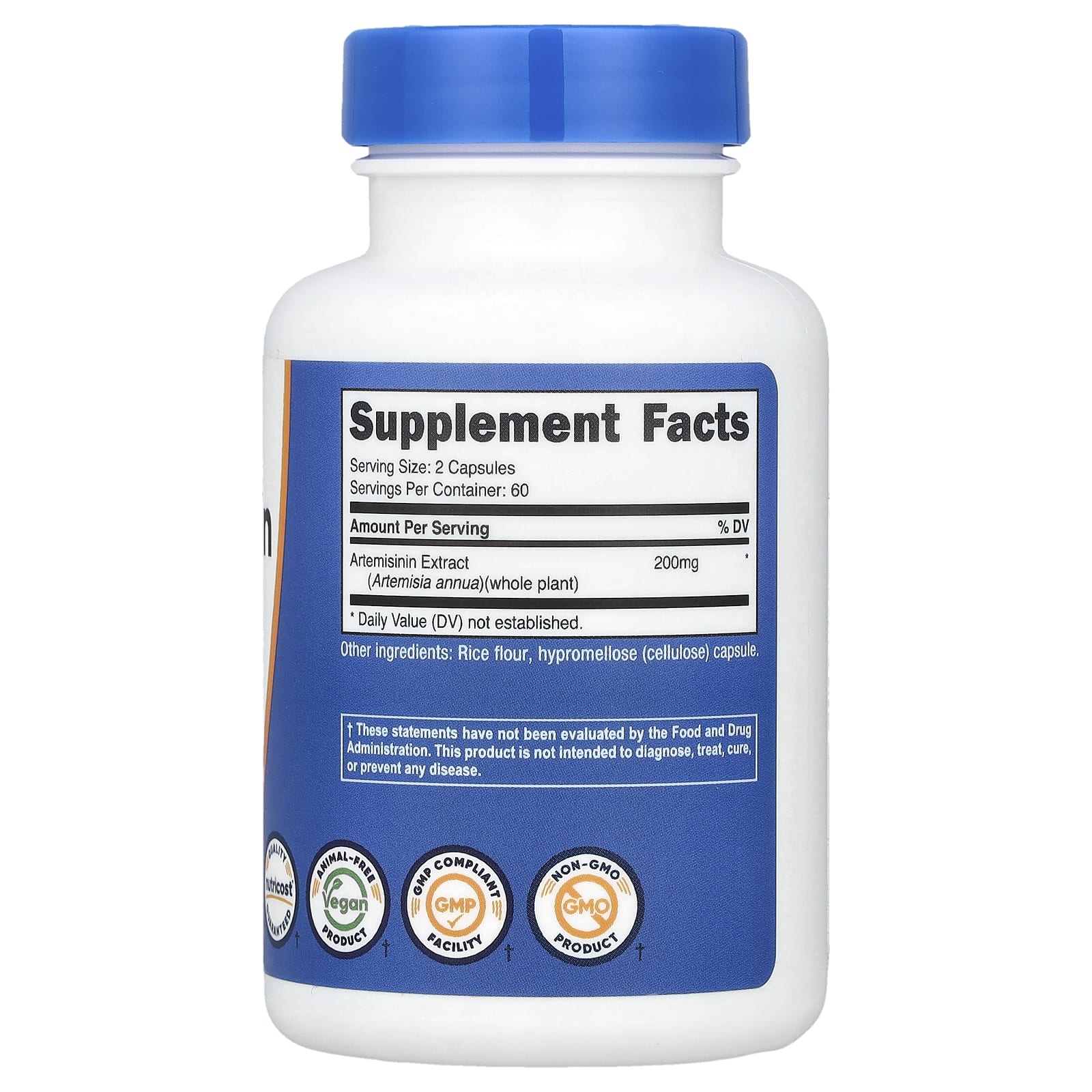 Nutricost, Artemisinin, 120 Capsules (100 mg per Capsule) - Image 2