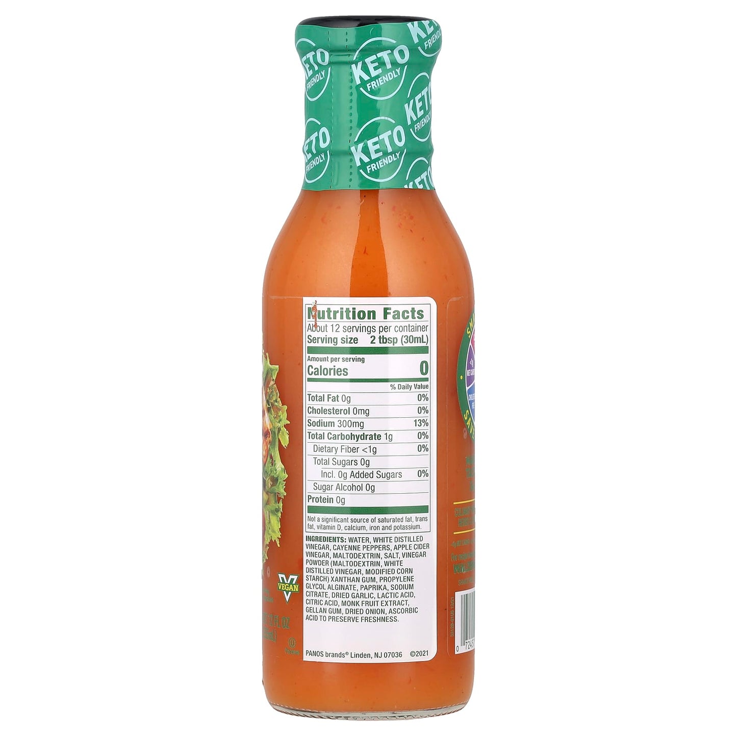 Walden Farms, Spicy Buffalo Vinaigrette, 12 fl oz (355 ml) - Image 2