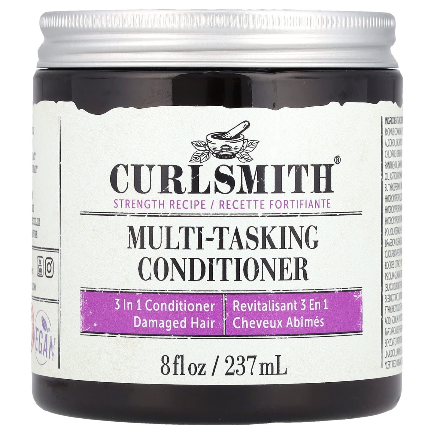 Revive Damaged Hair with Curlsmith's 3-in-1 Conditioner, 8 fl oz - Image 1