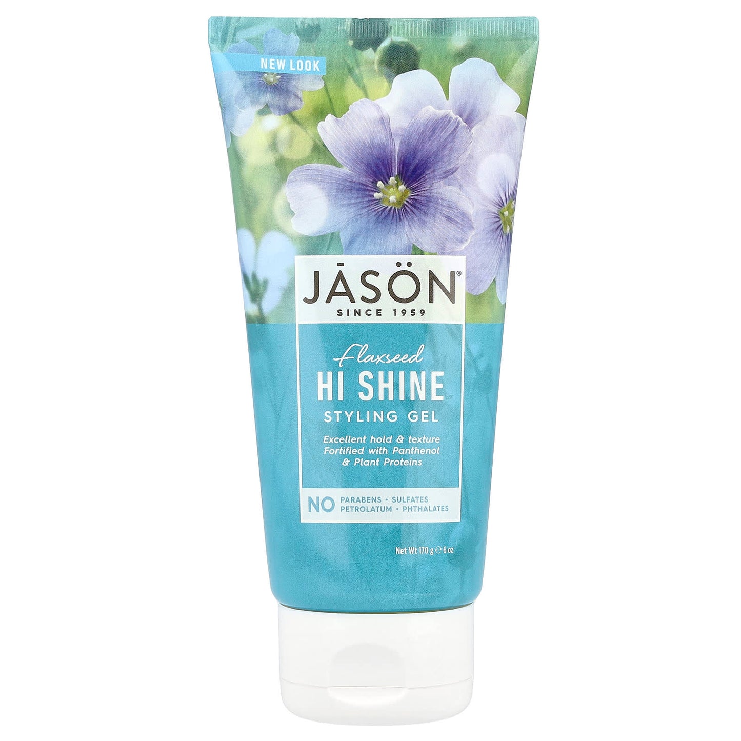 Jason Natural Flaxseed Styling Gel for Salon-Quality Texture & Shine - Image 1