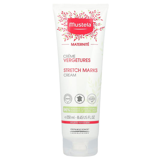 Mustela, Stretch Marks Cream 3 in 1, 8.45 fl oz (250 ml) - Image 1
