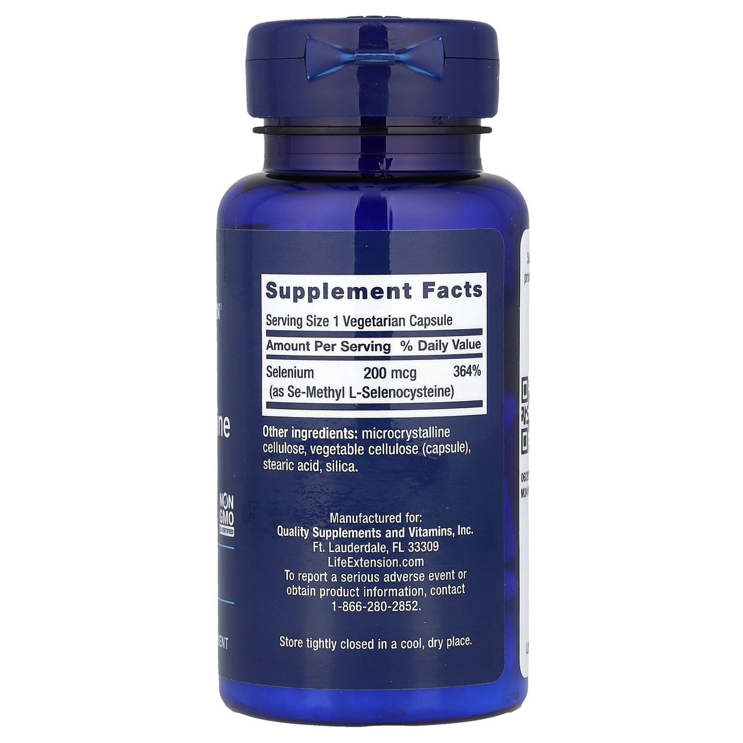Life Extension, Se-Methyl L- Selenocysteine, 200 mcg, 90 Vegetarian Capsules - Image 2