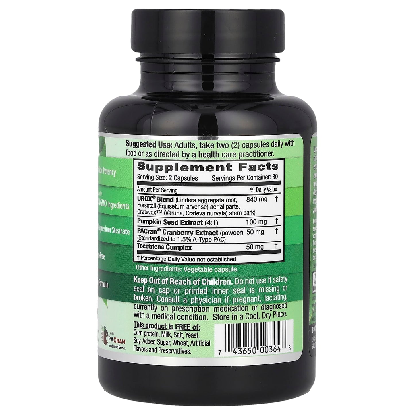 Bladder Health Support for Men & Women with Urox Blend Capsules - Image 2