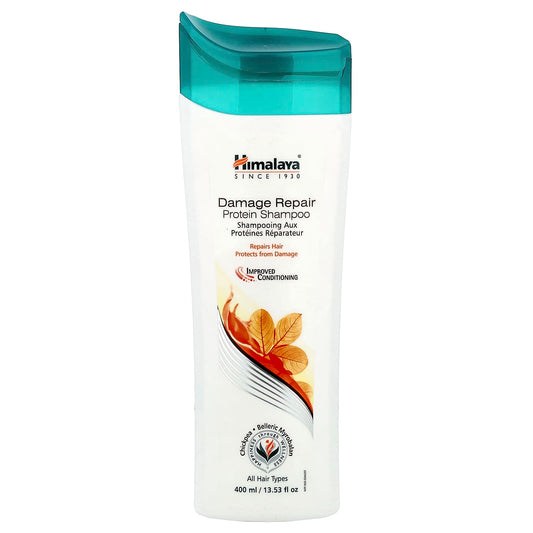 Himalaya Damage Repair Protein Shampoo for All Hair Types - 13.5 oz (400 ml) - Image 1