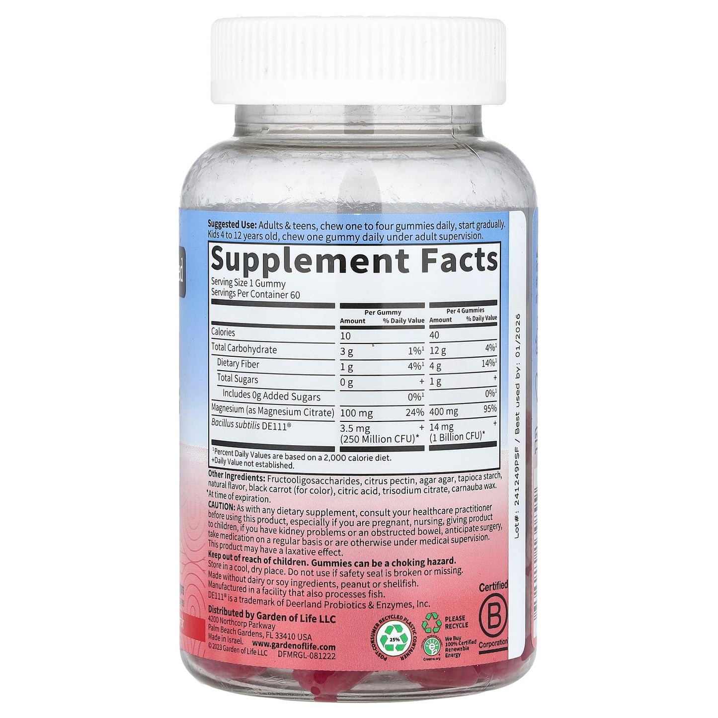 Magnesium Gummies with Pre & Probiotics for Stress, Sleep, and Recovery - Image 2