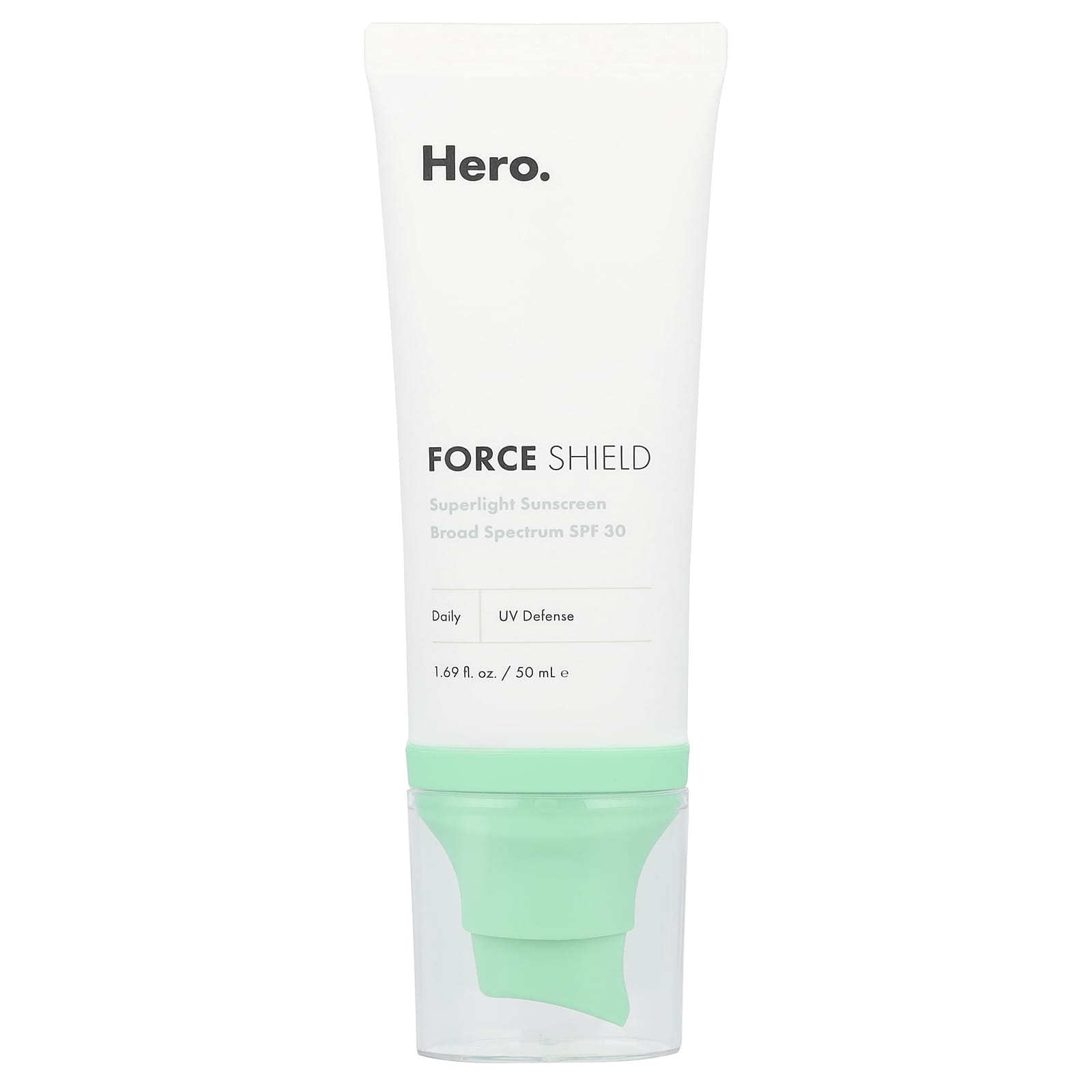Hero Cosmetics Force Shield Superlight Sunscreen SPF 30 - Image 1