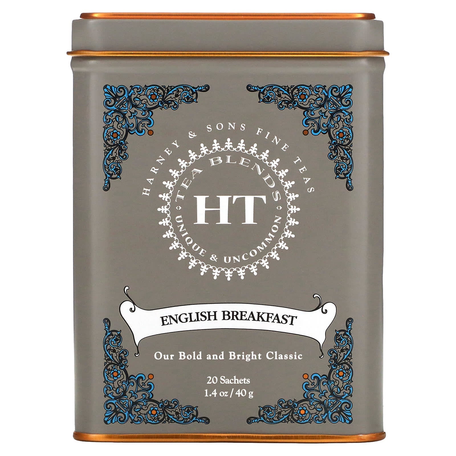 Harney & Sons English Breakfast Tea, Unique Black Tea Blend - Image 1