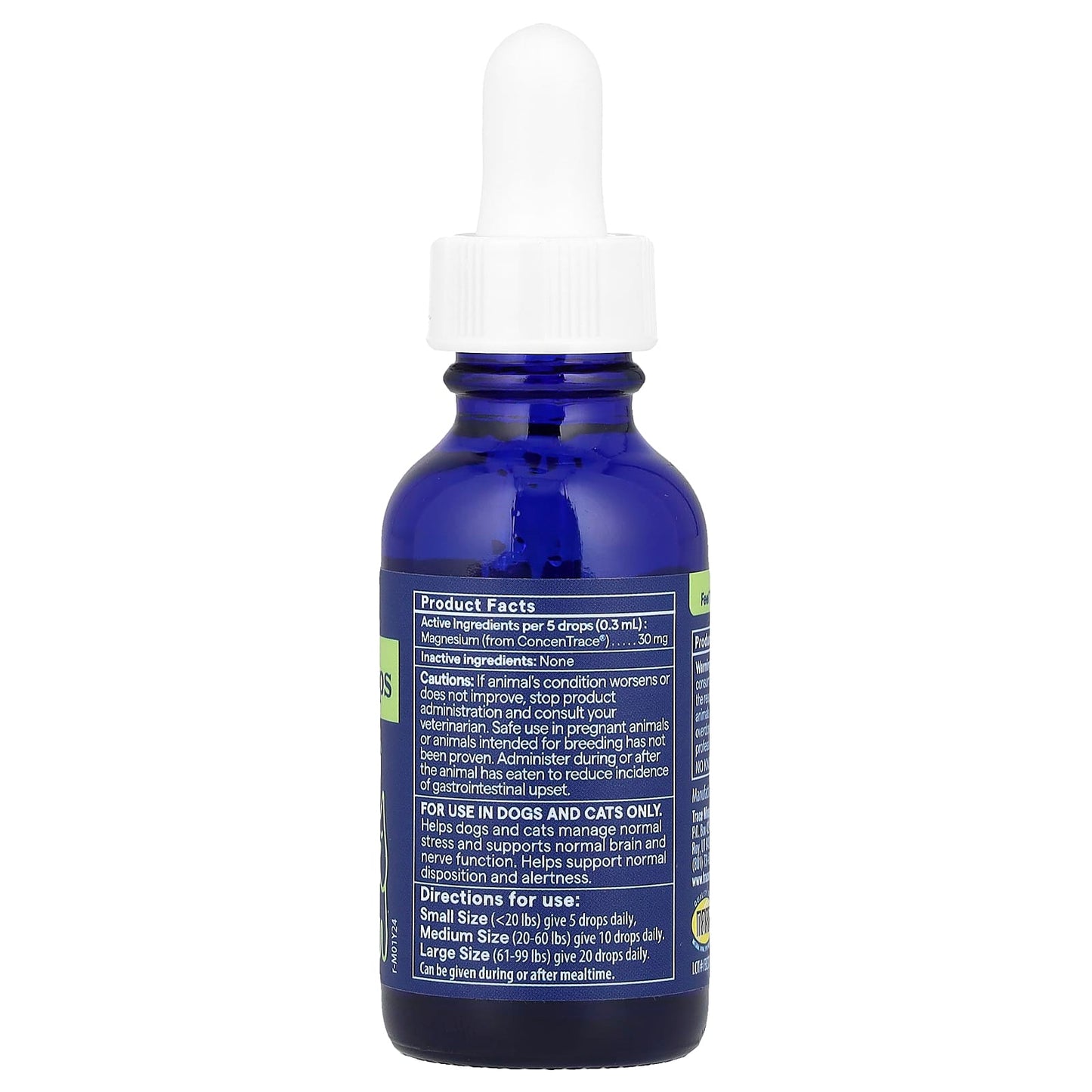Trace, Pet, Calming Drops, For Dogs & Cats, 1 fl oz (30 ml) - Image 2