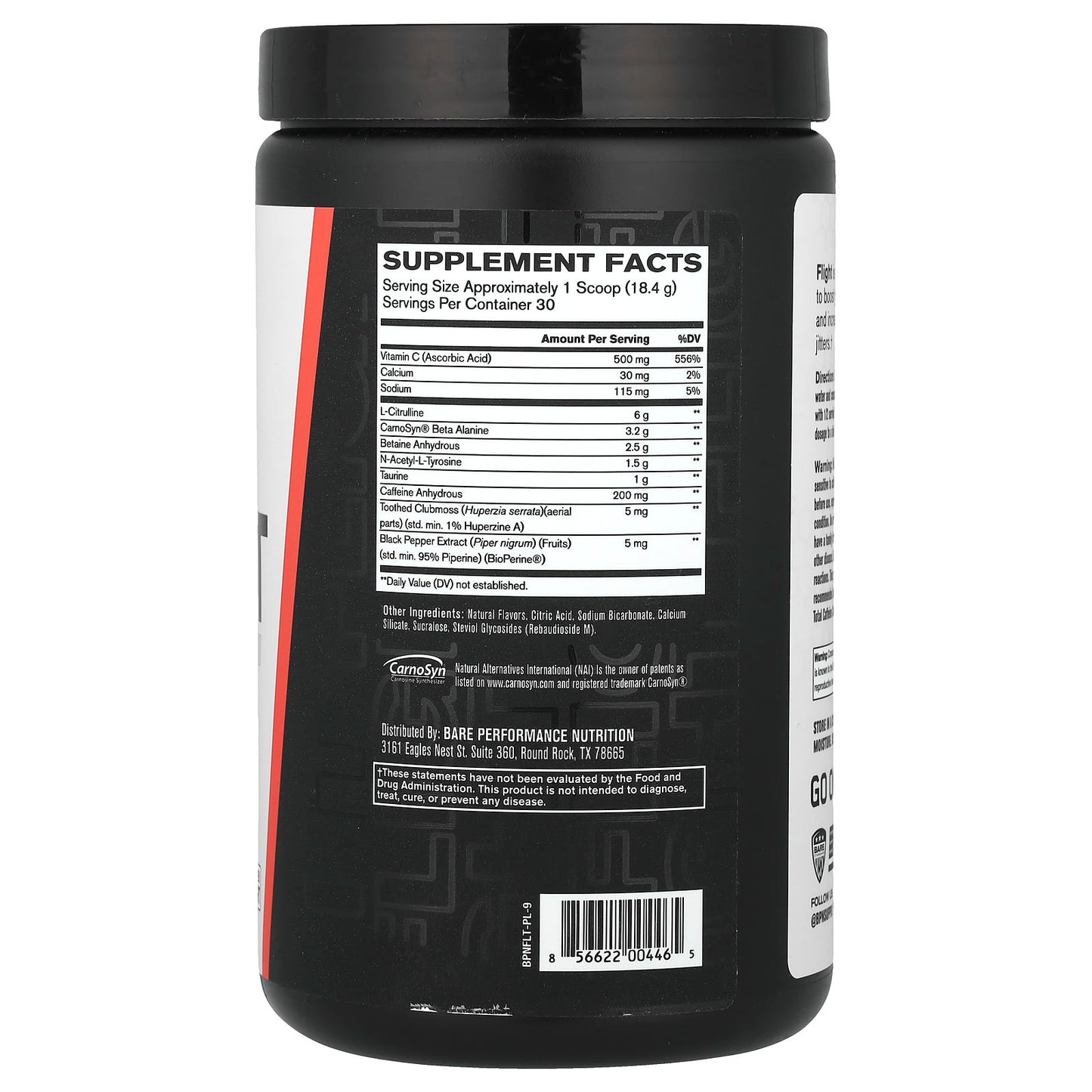 BPN Flight Pre-Workout Supplement - Boost Energy & Endurance - Image 2