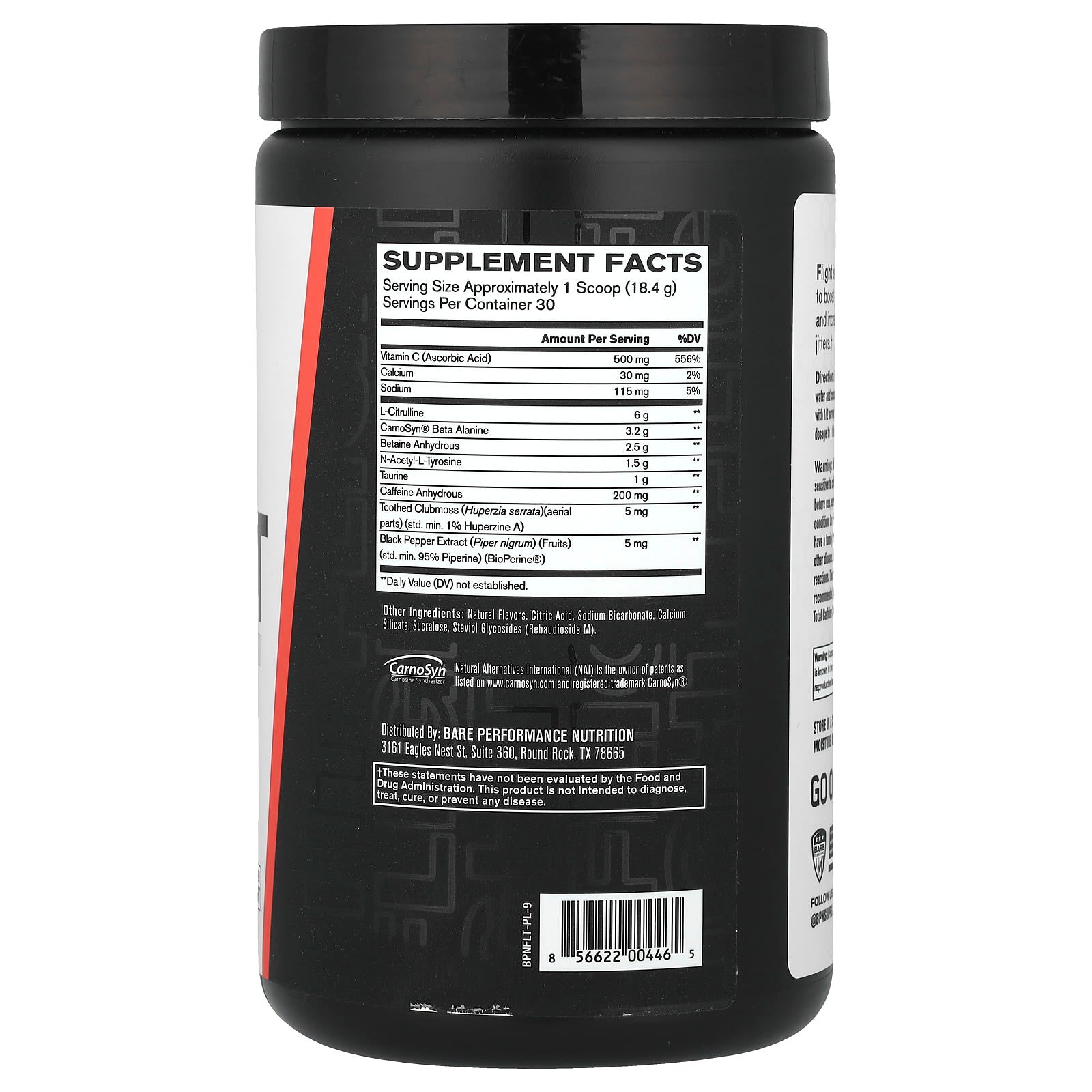 BPN Flight Pre-Workout Supplement - Boost Energy & Endurance - Image 2