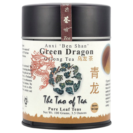 The Tao of Tea, Oolong Tea, Green Dragon, 3.5 oz (100 g) - Image 1