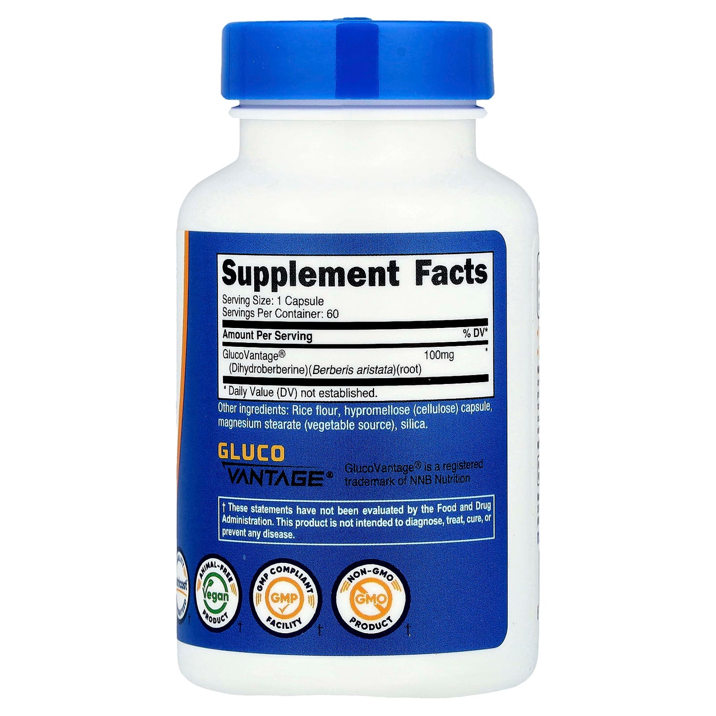 Nutricost, Dihydroberberine, 100 mg , 60 Capsules - Image 2