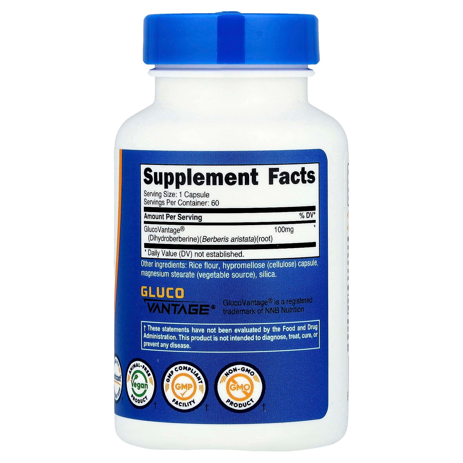 Nutricost, Dihydroberberine, 100 mg , 60 Capsules - Image 2