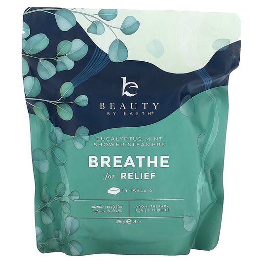 Eucalyptus Mint Shower Steamer for Sinus Relief & Relaxation - 14 Tablets - Image 1