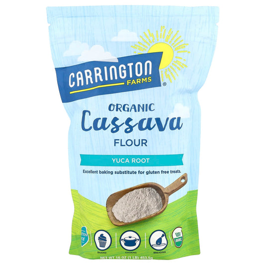 Organic Cassava Flour by Carrington Farms - Gluten-Free & USDA Certified - Image 1