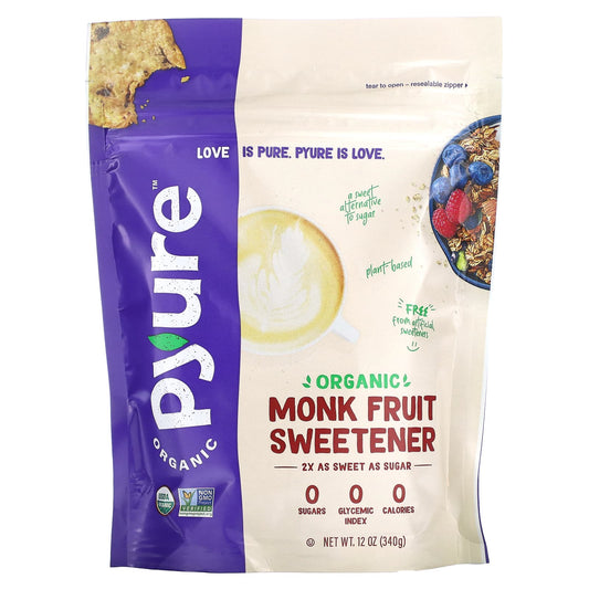 Pyure, Organic Monk Fruit Sweetener, 12 oz (340 g) - Image 1